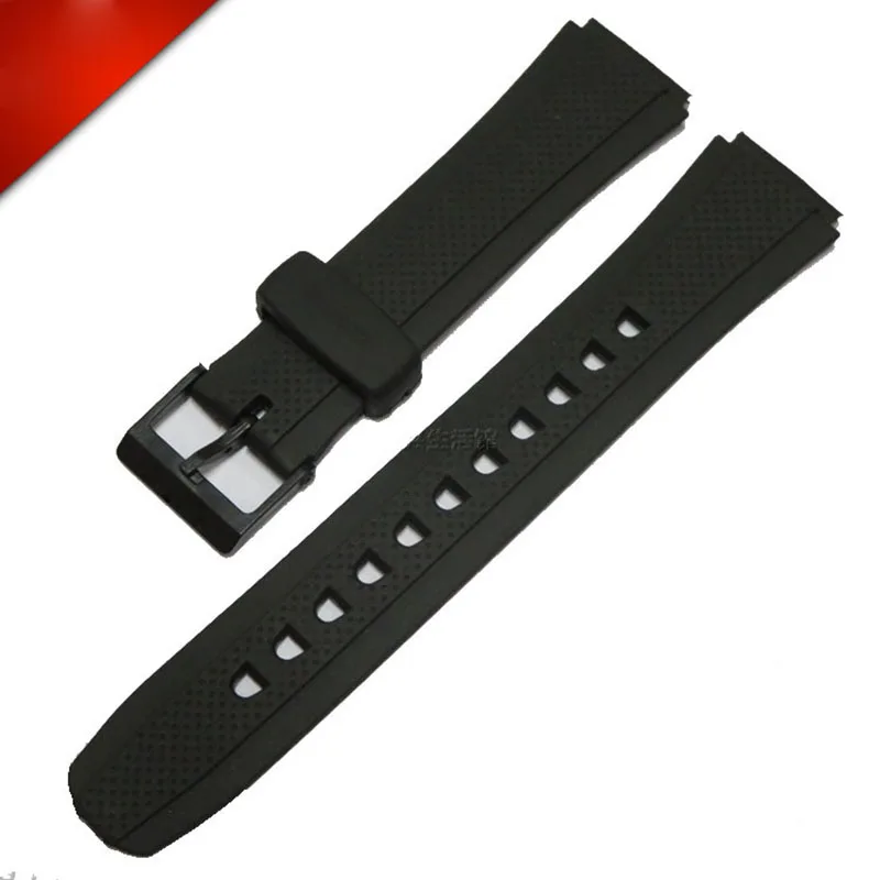 Watch accessories for Casio AW 80 AW 82 black resin tapeaccessories