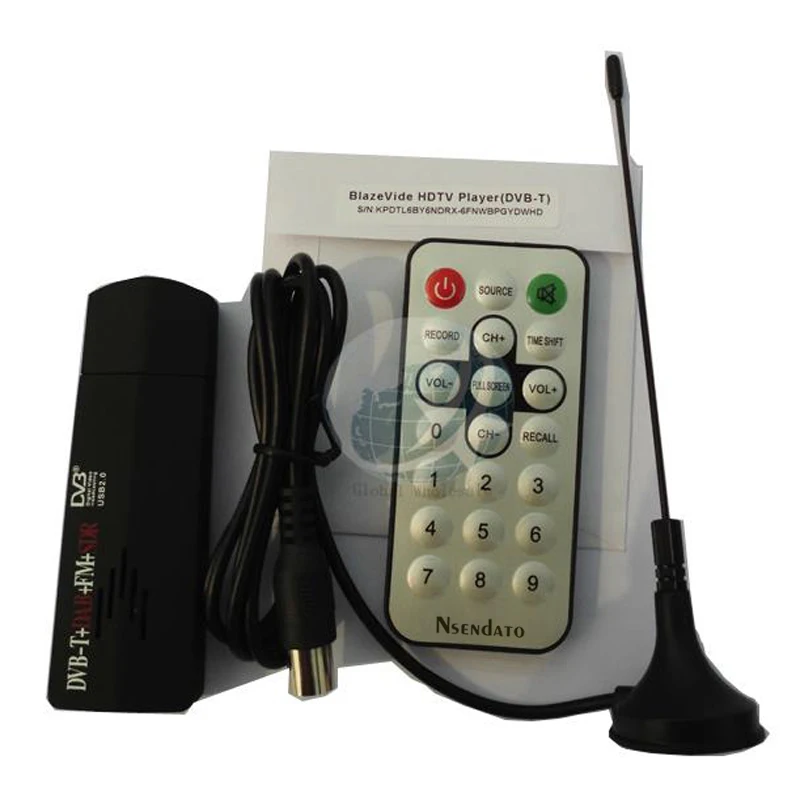 Цифровой USB2.0 Мини HD tv Stick FM+ DAB DVB-T RTL2832U+ R820T для SDR тюнер приемник рекордер для портативных ПК, дропшиппинг