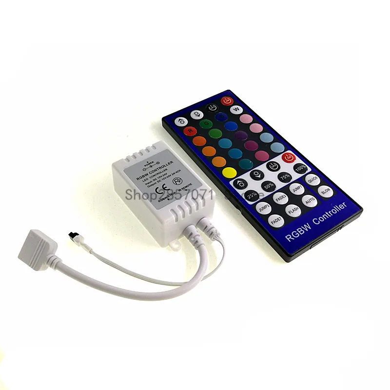 

40 Key 5PIN IR Remote Controller For 3528 5050 RGBW RGBWW LED Strip DC 12V24V