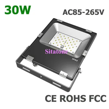 

Free shipping 2pcs /lot 30w led flood light 3030 led 3 years warranty