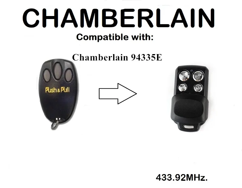 

Chamberlain liftmaster 94335e replacement remote control remote duplicator