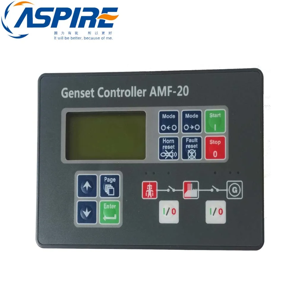

ATS Genset Controller Module AMF20, Diesel Generator Control Panel AMF20