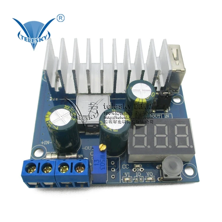 

DC-DC USB Boost Module Solar Regulator 3-35V L 3-35V Live Digital Display