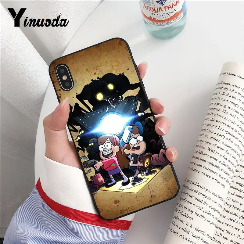 Чехол для телефона Yinuoda с рисунком гравитационного падения чехол iPhone X XS MAX 6 6S 7 7plus