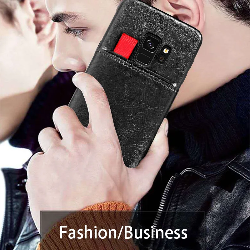 Роскошный чехол-кошелек LUPHIE для Samsung Galaxy S10 S9 S8 Plus S10e чехол из искусственной кожи