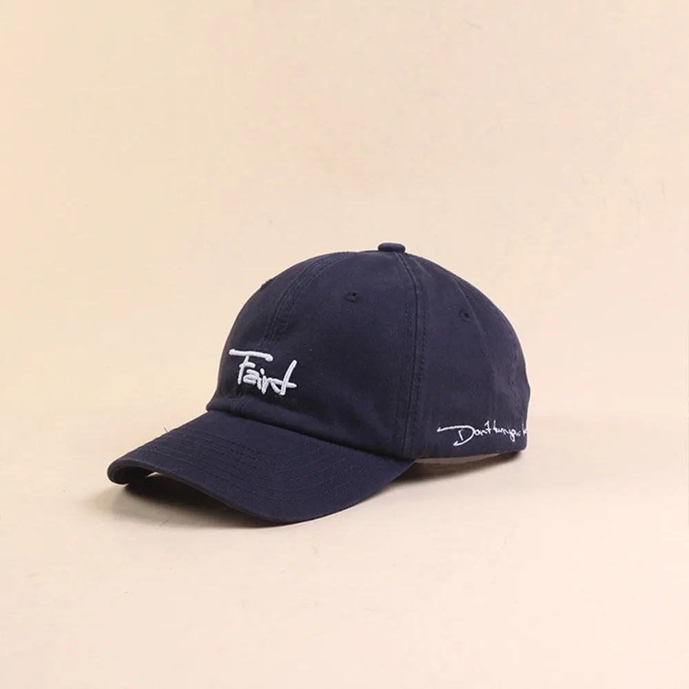 

2019 New Baseball Caps men Solid Color Simple Letter Embroidery Hip Hop Hat Unisex Outdoor Couple College Cool Dad Hat