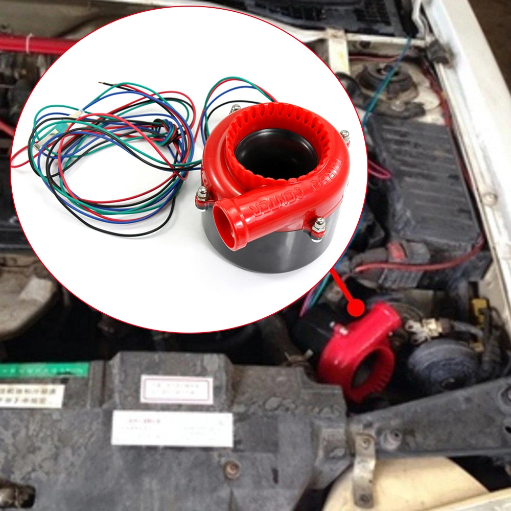 Car Fake Dump Electronic Turbo Blow Off Hooter Valve Analog Sound BOV Universal