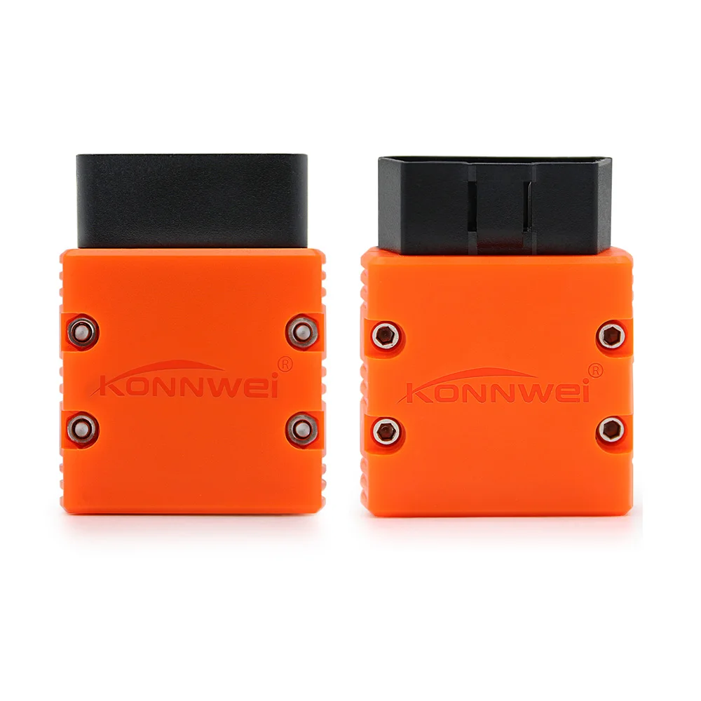 PIC18F25K80 Мини ELM327 KONNWEI KW902 V1.5 Bluetooth Разъем OBD2 OBDII считыватель кодов Сканер поддерживает 12 В Дизель/бензин - Цвет: Orange