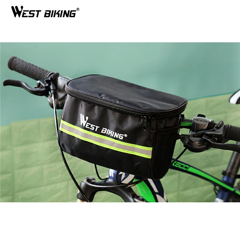 Женская велосипедная корзина переноска съемный велосипедный передний
