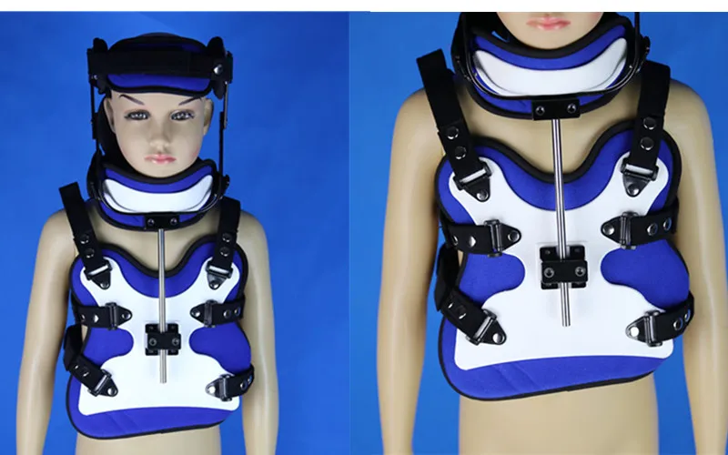 Head and neck and chest orthosis brace children's torticollis