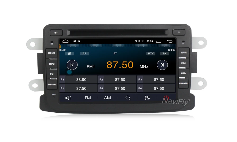 Clearance Navifly 1024*600 Quad Core Android 7.1 2G RAM 7inch Car DVD GPS Navi Radio vedio Player For Dacia/Duster/Logan/Sandero 14