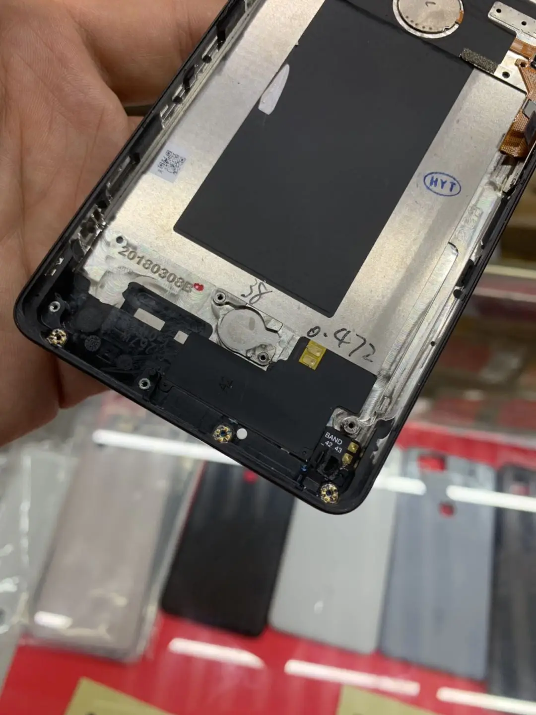 Оригинальная задняя крышка для аккумулятора чехол телефона PH 1 с отпечатком