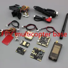 Миниатюрный процессорный модуль управления полетом+ gps+ 915/433 МГц Телеметрия+ модуль питания+ OSD управление полетом комбо для QAV250 мультикоптера
