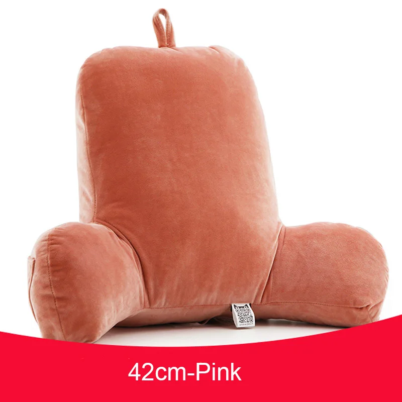 L066-Lumbar Pillow for Office Waist Protector with Arm Spine Protect Orthopedic Pillow Car Seat Office Chair Back Seat Waist  Cushion (6)