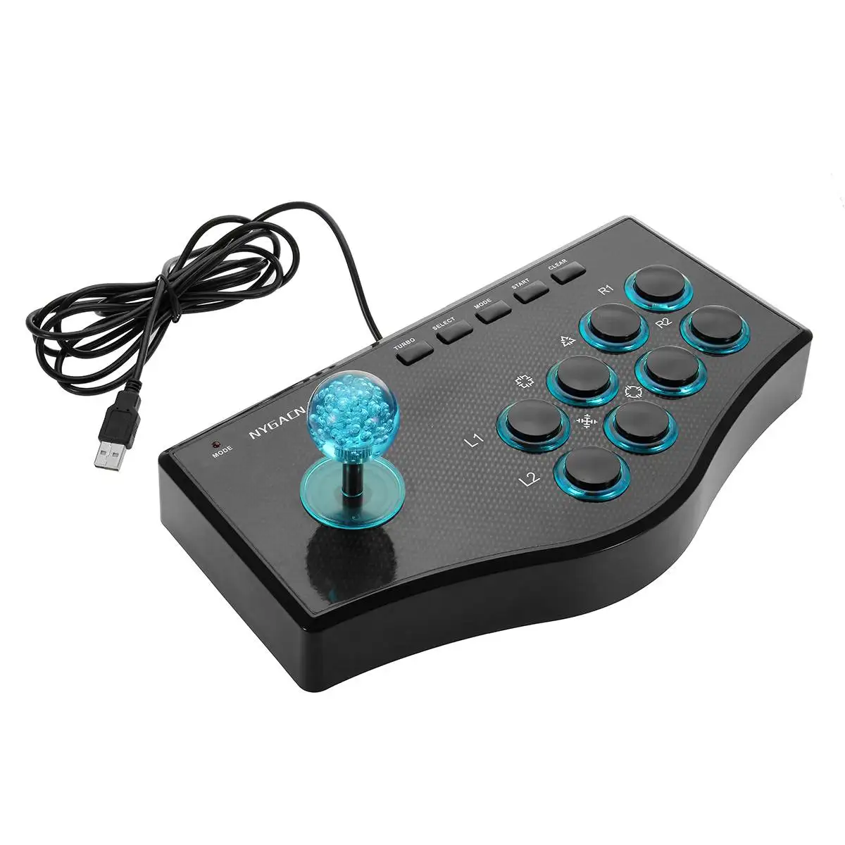 USB рокер игровой контроллер аркадный джойстик геймпад боевые палки для PS3/PC для Android Plug PC(USB) и Play Street Feeling
