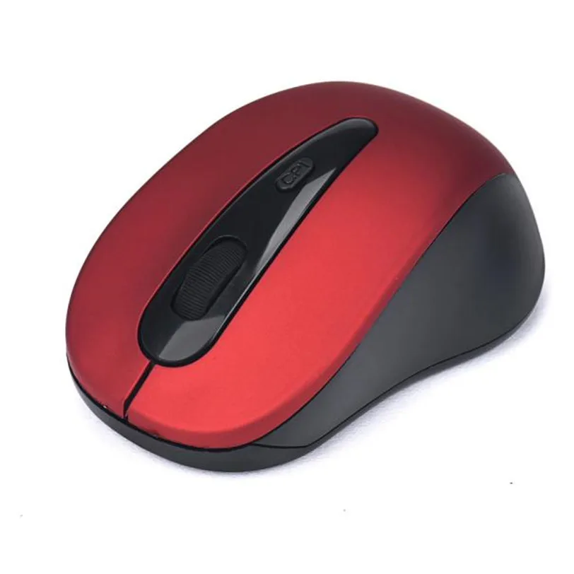 2.4GHz Wireless Mouse 3 Keys USB Optical Scroll Cordless Mouse for Tablet Laptop Computer Finest 90x64x40 mm