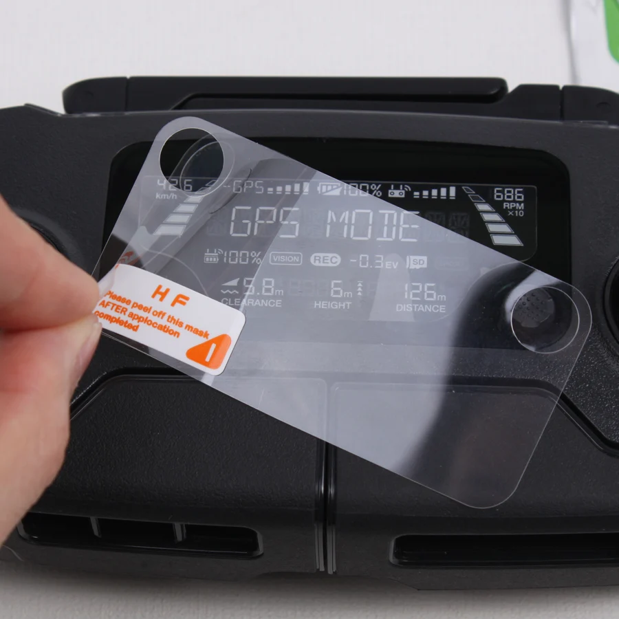 

2pcs Remote Controller Screen Protective Film HD Pad for Mavic PRO DJI Drone