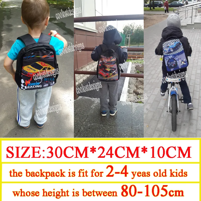 Funny Characters Baby backpack for boys Kids Kindergarten Bag Boys School Backpacks Children Book Bag Mini Toddler Backpack