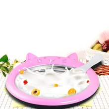 Новая мини-машина для приготовления жареного йогурта с мультяшным мороженым, летняя крутая машина для мороженого для детей, Прямая поставка K20