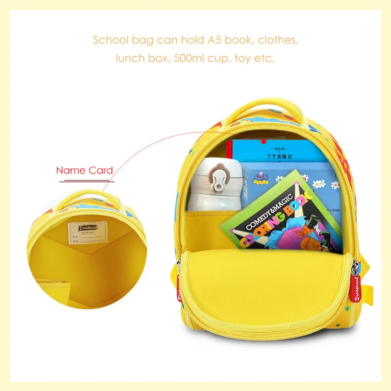  2020 New Dinosaur Kids School Bags For Boys Kindergarten School Backpacks for Girls Creative Animal - 32918901349