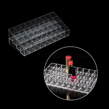 

Transparent 36 Grid Lipstick Mascara Holder Cosmetic Organiser Display Rack best selling
