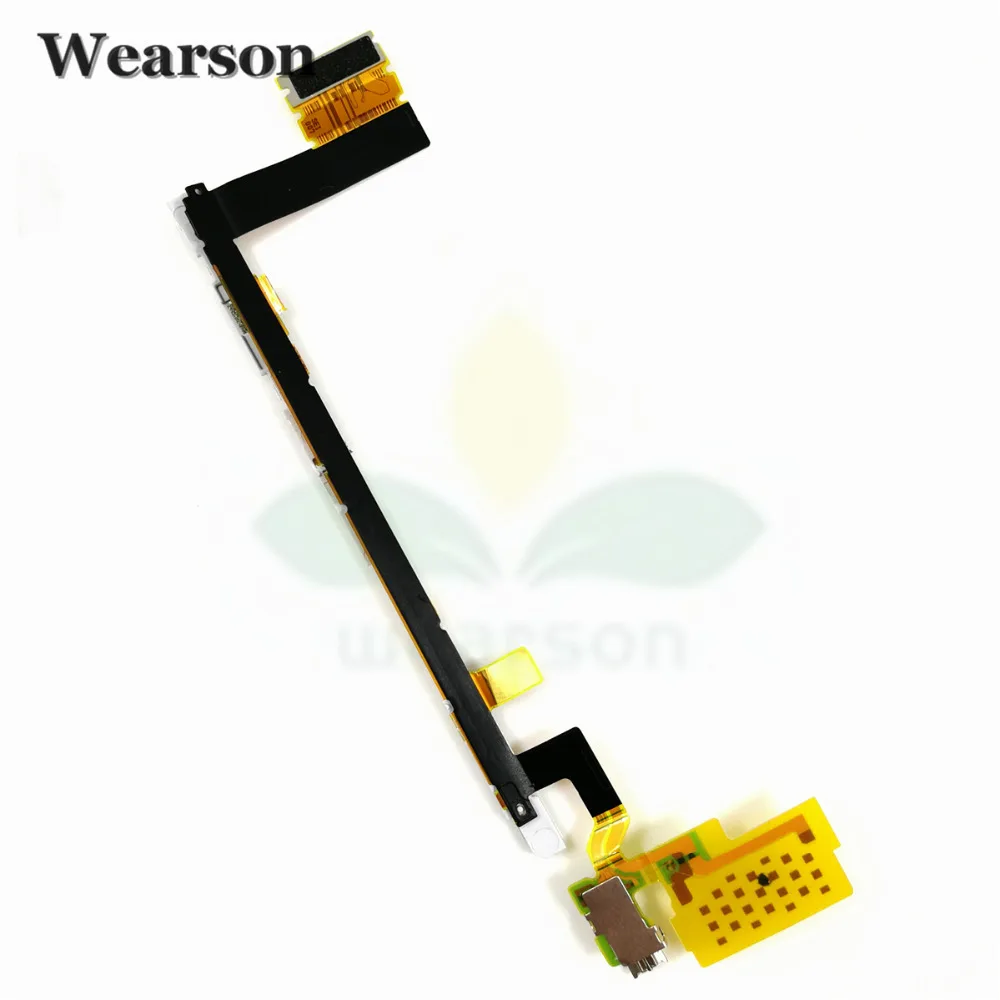 For Sony Xperia Z5 Premium Z5P E6653 E6683 Power Button Volume Key Flex Cable FPC With Buzzer High Quality Tested (5)