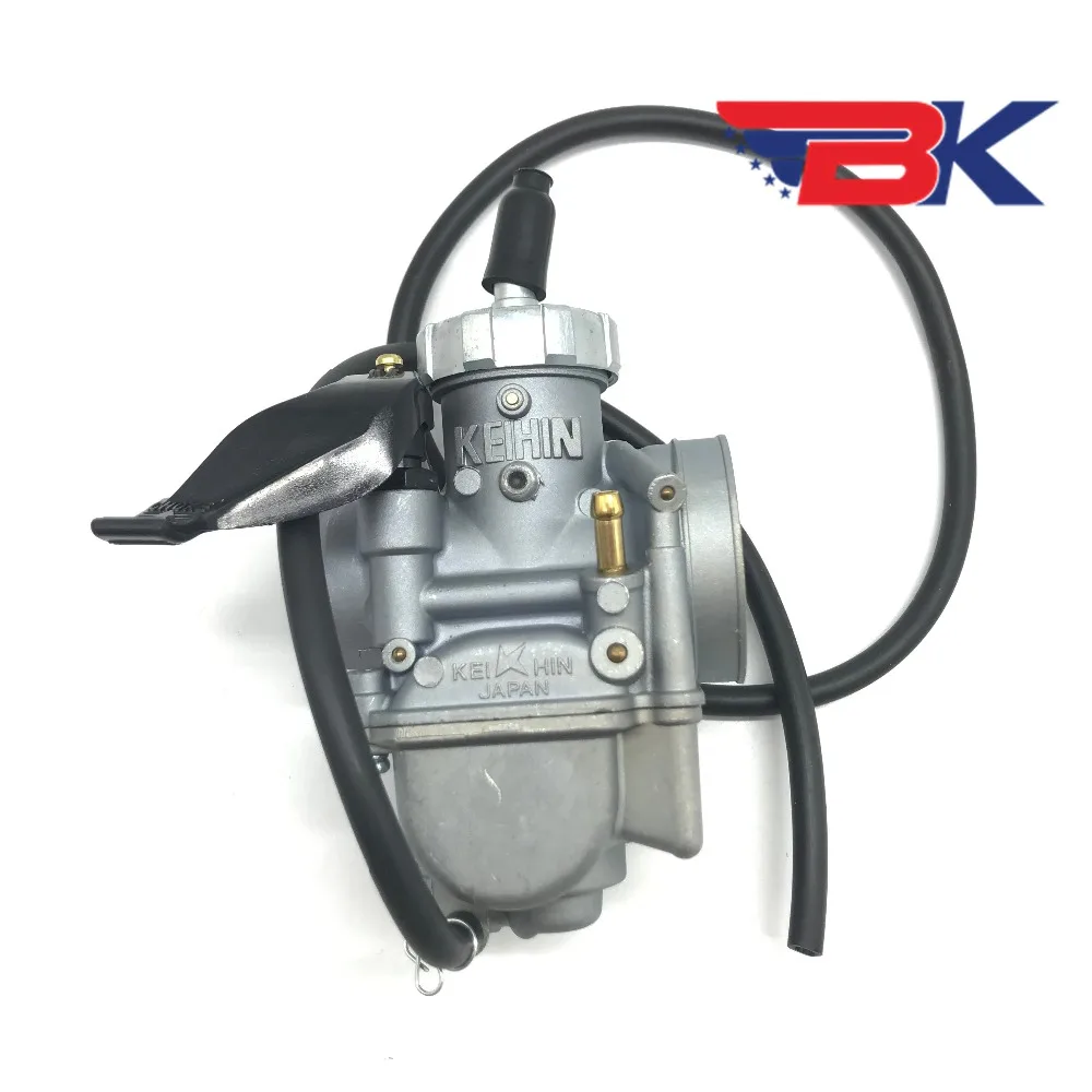 Keihin PE24 карбюраторы для мотоциклов 24 мм Carby гоночный карбюратор 90cc 110cc 125cc Пит Байк