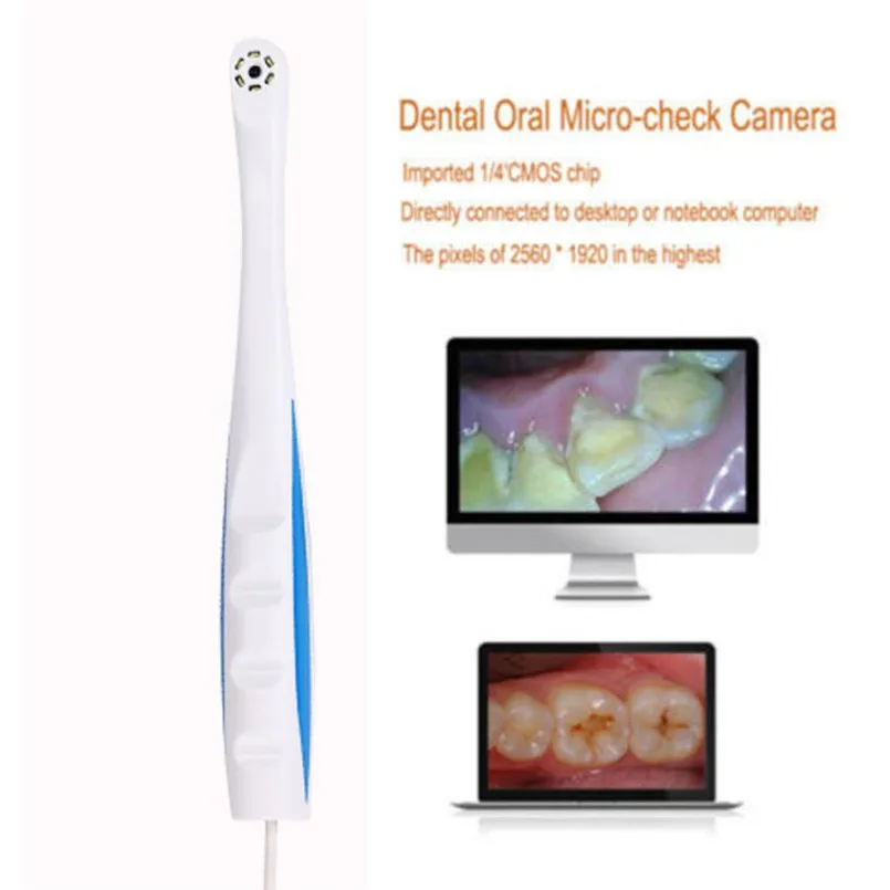 8MP USB 2.0 6-LED Dental Intraoral Endoscope Oral Digital Micro-check Camera X8152 8