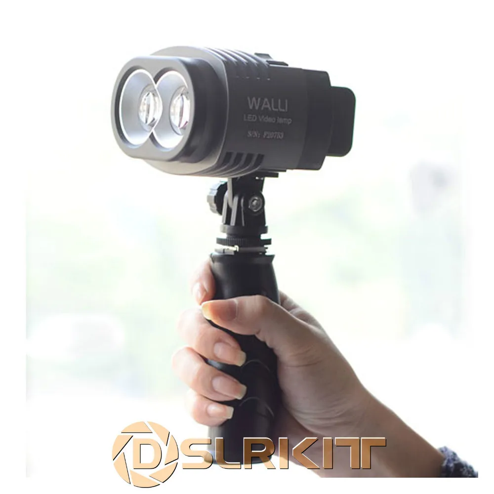 led flash light bracket hot cold shoe mount handle grip for dslr flash handle