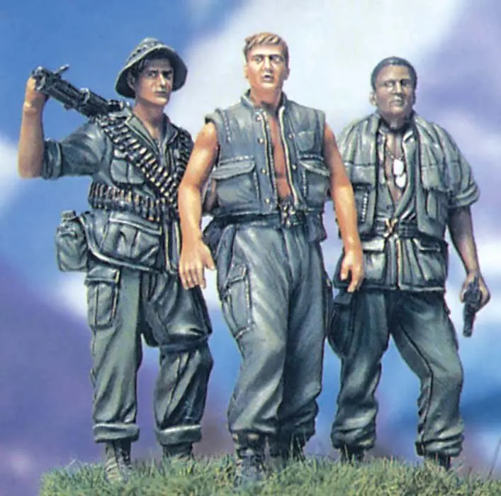 

Pre order goods-LF 0052 1/35 Vietnam War American Soldier Threesome