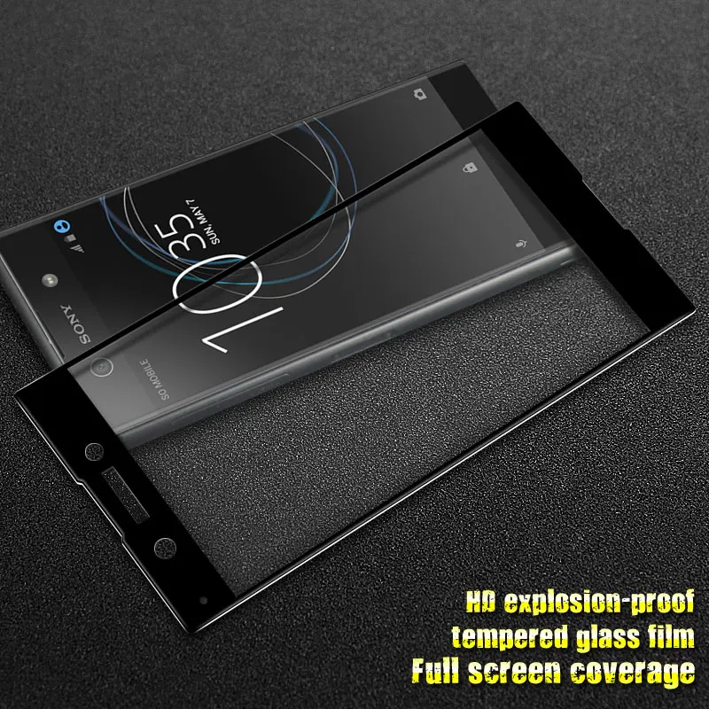 

3D Curved Full Screen Coverage Tempered Glass Protector For Sony Xperia XZ1 Compact XZ Premium XZs X Performance XA XA1 Ultra