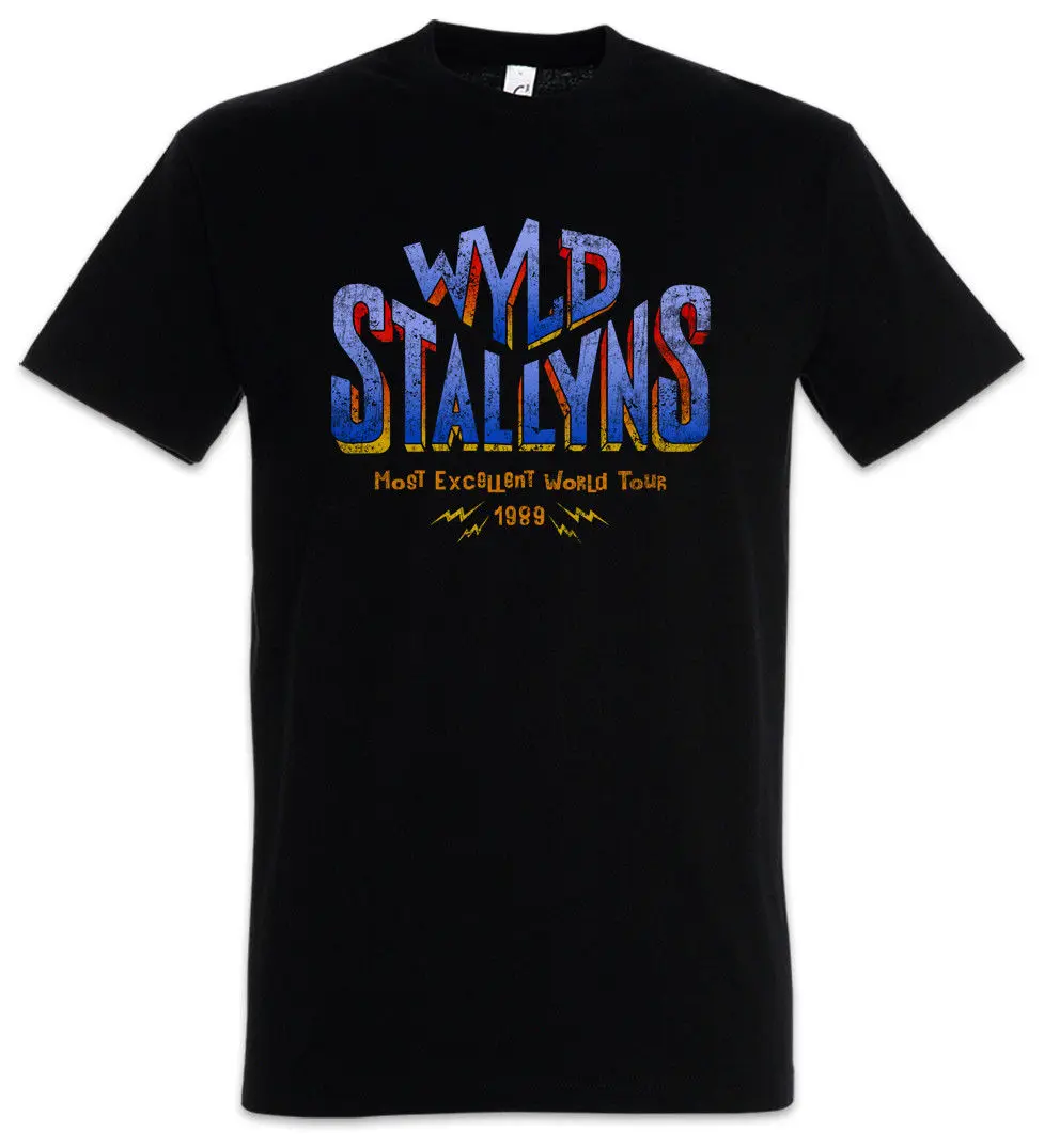 WYLD STALLYNS T-SHIRT Bill & Ted's and Excellent crazy Reise Adventure Cool Casual pride t shirt men Unisex New Fashion tshirt WYLD STALLYNS T-SHIRT Bill & Ted's and Excellent crazy Reise Adventure Cool Casual pride t shirt men Unisex New Fashion tshirt