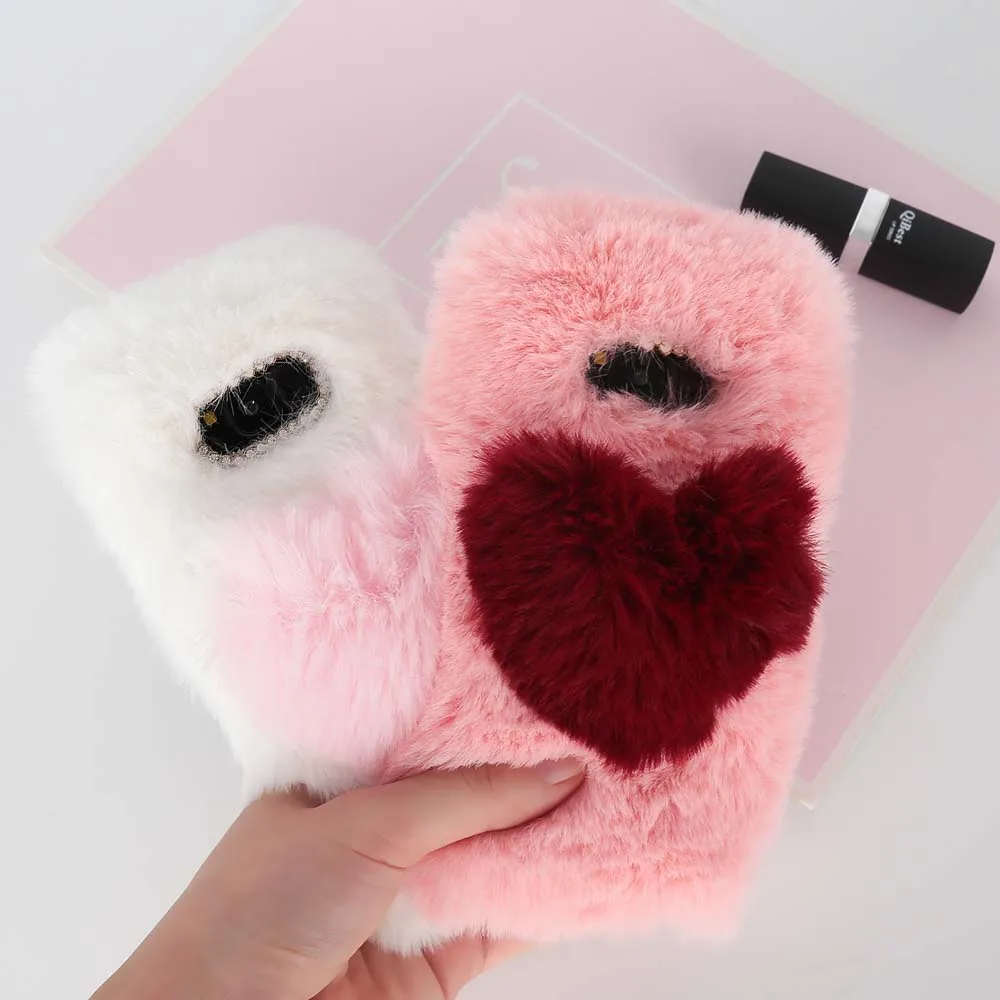 Buy Fluffy Rabbit Furry Phone Case For Samsung Galaxy