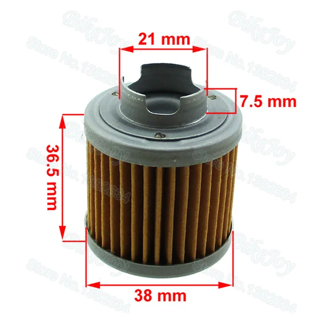 10pcs/pack Oil Filter For Kitaco Clutch Cover Honda Grom 125 KTC-1002 Daytona Anima 190 Zhongshen 190 Engines