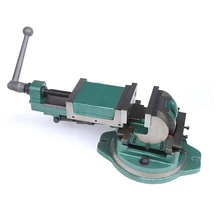 Фрезерный стенд тиски Универсальный Наклонный станок тиски QW-125 с основанием вращения