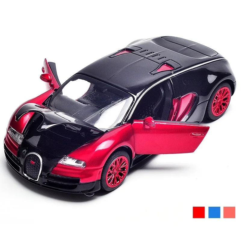 Aliexpress.com : Buy 1:32 Diecast Bugatti Model Size 14Cm ...