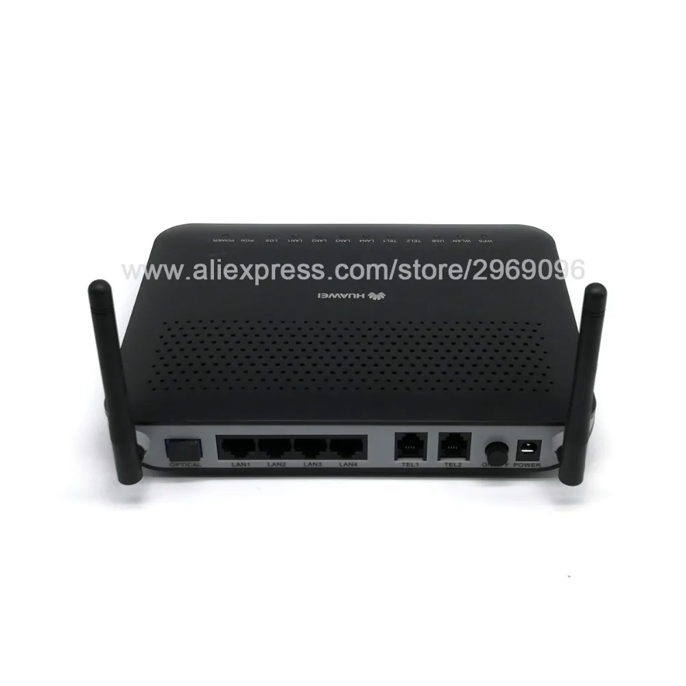 Б/у HG8245 GPON ONU ONT FTTH HGU режим маршрутизатора 4GE+ 2TEL+ wifi+ USB с антенной