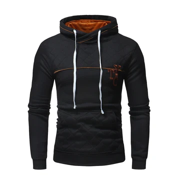 

Hoodie Sweatshirt 2018 Autumn Brand Hoodies Men Sweatshirt Slim Pullover Men'S Hip-Hop Letters Printed Tracksuit XXXL