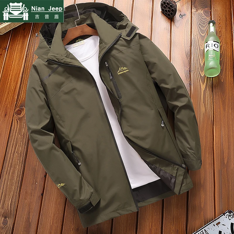 2020 New Casual Waterproof Jacket Men Spring Autumn Windbreaker Bomber Jacket Male Quick Drying Hooded Coats Plus Size L-4XL 2020 New Casual Waterproof Jacket Men Spring Autumn Windbreaker Bomber Jacket Male Quick Drying Hooded Coats Plus Size L-4XL