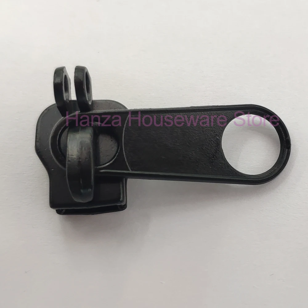 4pcs 10# Plastic zipper puller repair kits Nylon zipper slider for Garment bag clothes suitcase accessories large size puller