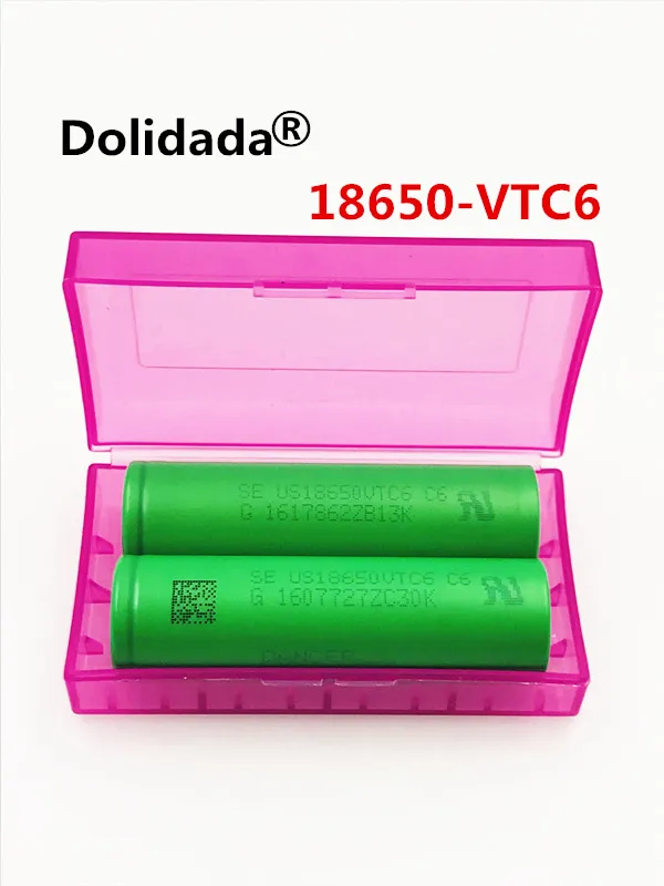 2~ 10 шт. VTC6 18650 в 3000 мАч литий-ионный аккумулятор 3,7 Аккумулятор для SONY us18650 vtc6 3000 мАч аккумулятор USO juguetes herramient as