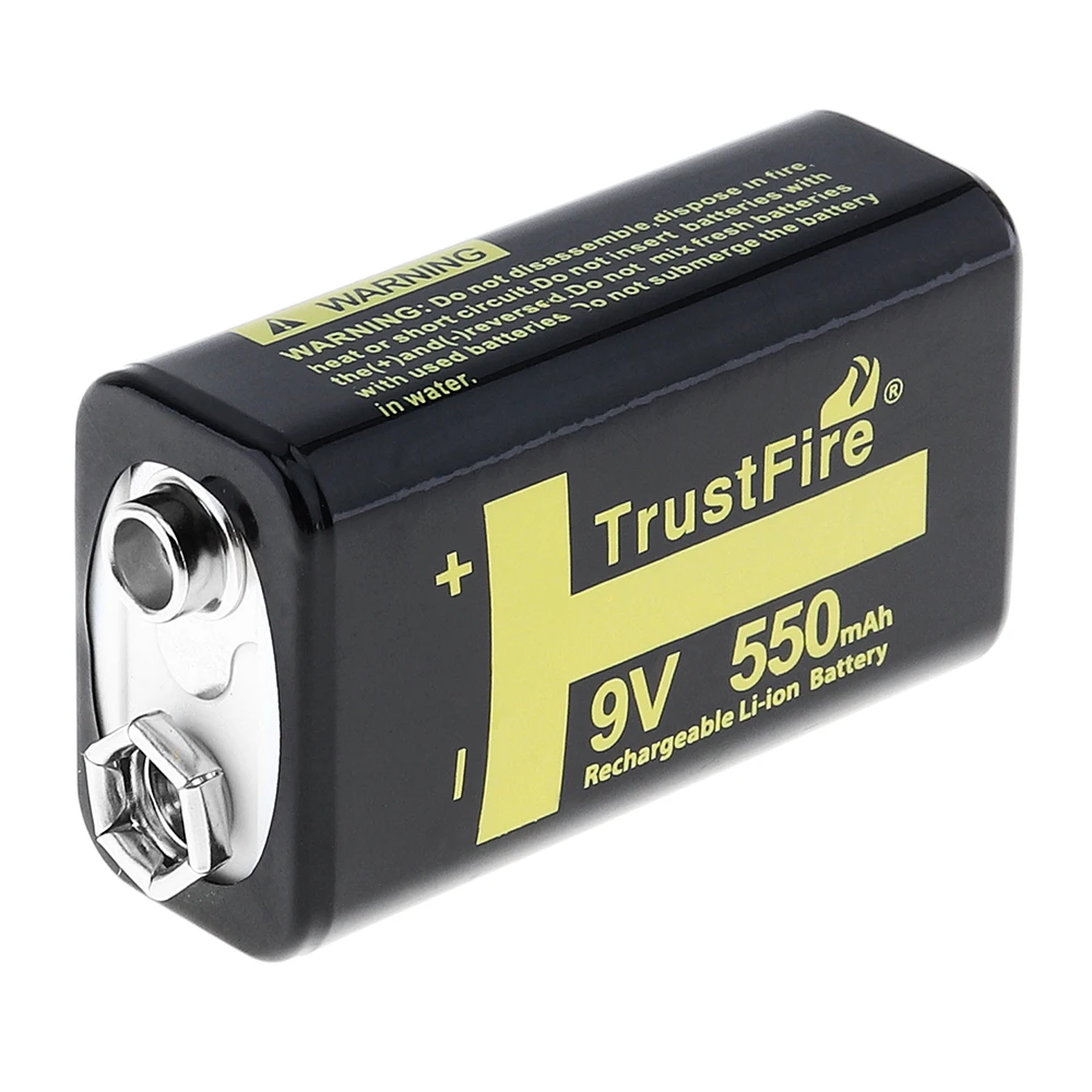 TrustFire 9V 6F22 550 mAh/650 mAh аккумуляторная батарея для мультиметра/беспроводного
