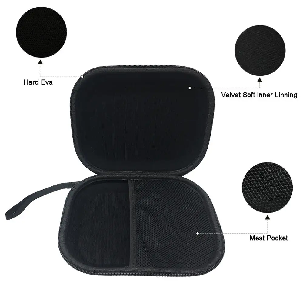 IMTTSTR Universal EVA Headphone Protection Carrying Box Bag Case Storage for Sony MDRZX110NC MDRZX110 MDRZX110AP