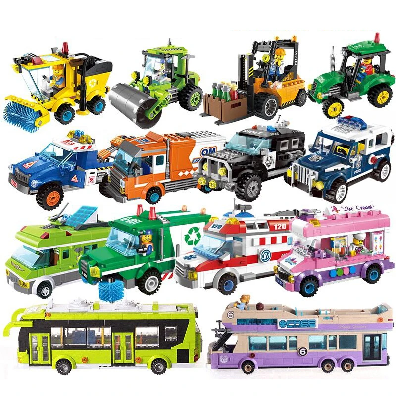 Совместимые Legoings Friends City девочки принцесса выездов автобус автомобиль