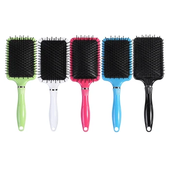 

2018 Fashion Plastic Hair Brush Brushes Wet Hairs Care For Women SPA Massager Hair Comb Hairdressing Tool Hairbrush