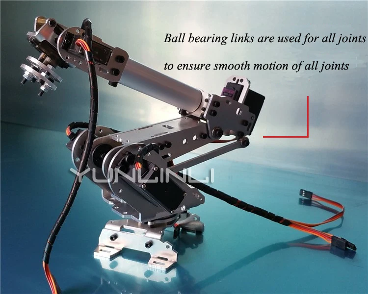 Mechanical Arm 6 Freedom Manipulator With Large Ball Bearing Abb Industrial Rrobot Model Six Axis Robot 2 ABB1