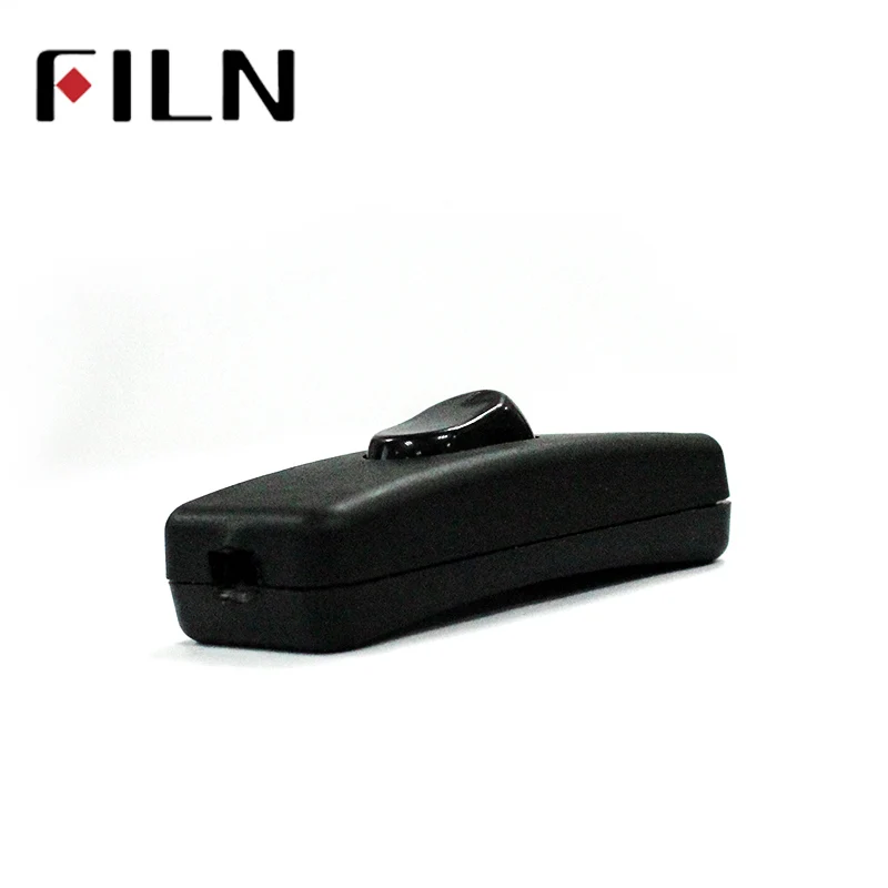 Universal Switches AC 110-250V 2A Inline Lighting Lamp Plastic In Line Cord Rocker Switch (5)