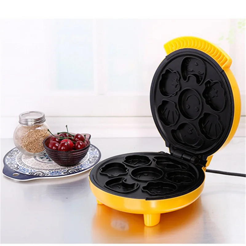 

Cake Machine Mini Breakfast Machine Automatic Home Waffle Machine Children Cartoon Breakfast Machine