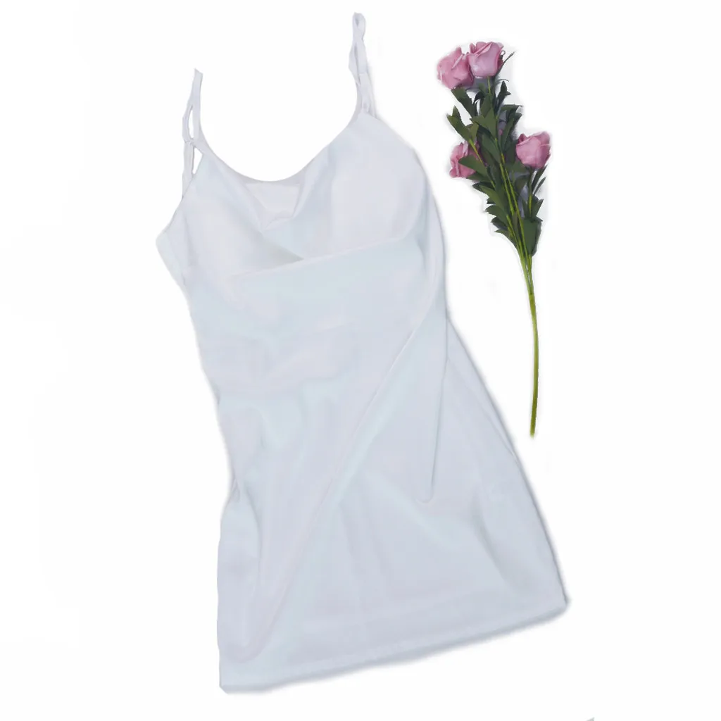JAYCOSIN мини свободно атласное платье Для женщин большого размера кружевной бюстгальтер женское Slim Fit вечерние платье повседневные женские летние шорты платья vestidos дропшиппинг - Цвет: Белый