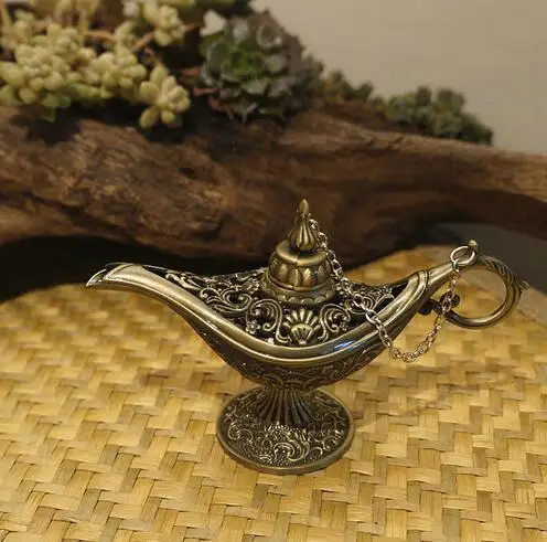 Hot Sale Fairy Tale Aladdin Magic Lamps Tea Pot Genie Lamp Vintage Toys Home Decoration For Children Gifts Hot Sale Fairy Tale Aladdin Magic Lamps Tea Pot Genie Lamp Vintage Toys Home Decoration For Children Gifts